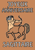 C&eacute;l&eacute;bration cosmique pour un Sagittaire radieux